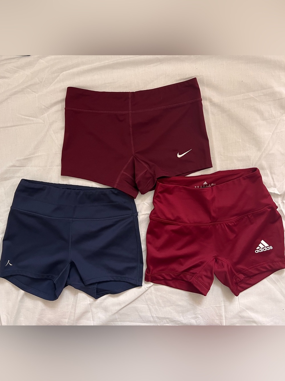 Nike Dri-Fit, Adidas, & Danskin Athletic Bike Shorts - 3 Pairs size XS